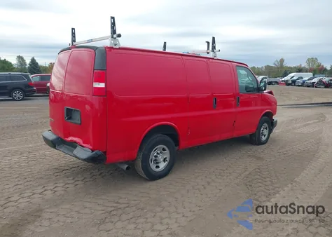 2021 Chevrolet Express Cargo Rwd 2500 Regular Wheelbase Wt z USA, uszkodzony, nr VIN 1GCWGAFP6M1219450